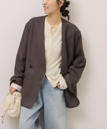 JOURNAL STANDARD｜ジャーナルスタンダードのノーカラージャケット