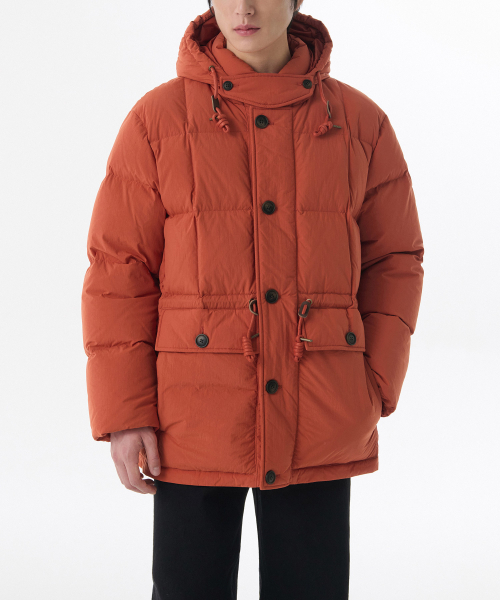 セール】カラコラムダウンパーカー [オレンジ]（ダウンジャケット