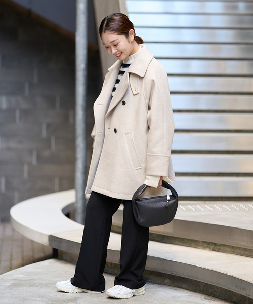 IENA（イエナ）の「二重織シャルム オーバーコート（その他アウター