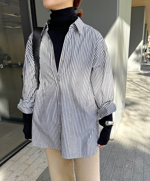 Spick & Span（スピックアンドスパン）の「コットンルーズシャツ