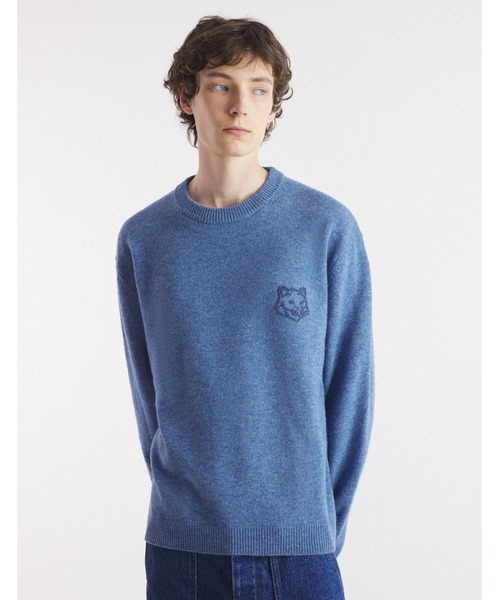 Maison Kitsune（メゾンキツネ）の「BOLD FOX HEAD EMBROIDERED JUMPER