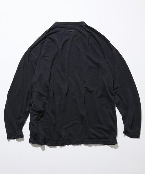 CAHLUMN/カウラム French Linen Reversible Long Sleeve T-Shirt