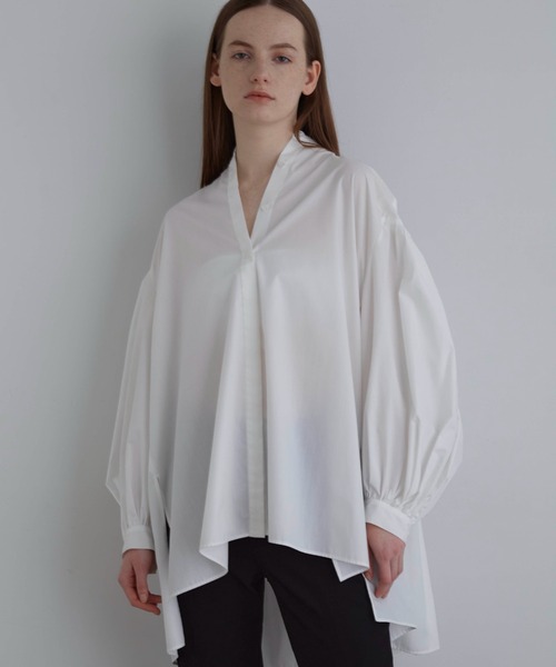 LE PHIL（ルフィル）の「ライトタイプライターギャザーブラウス