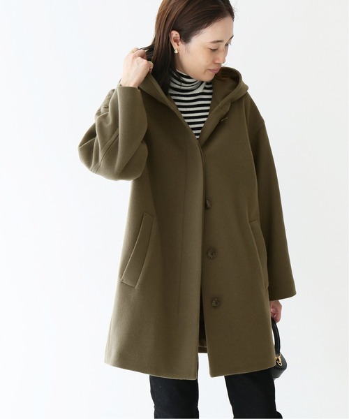 SLOBE IENA（スローブイエナ）の「ソフトメルトンショートフードコート