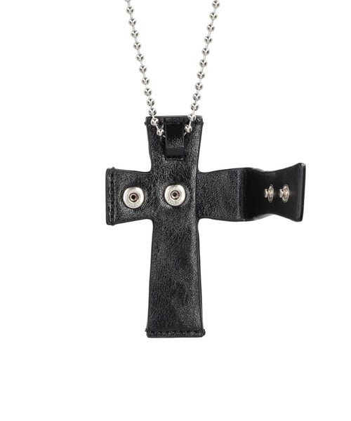 Cross Leather Strap Wallet（ネックレス）｜SCULPTOR（スカルプター