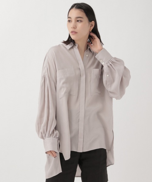 Chaos（カオス）の「サンドレーヨンオーバーシャツ（シャツ/ブラウス