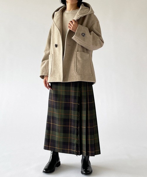 ORCIVAL（オーシバル）の「ORCIVAL | ライトモッサ フーデッドブルゾン