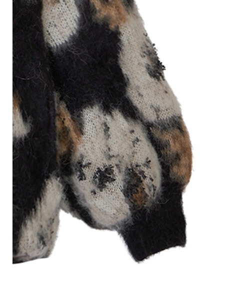 Ameri（アメリ）の「VERONICA JACQUARD KNIT CARDIGAN（ニット