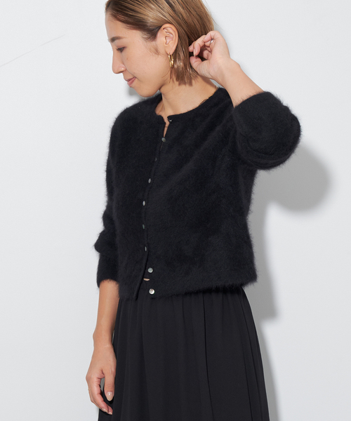 plage（プラージュ）の「《追加》Cashmere Mix Fur カーディガン