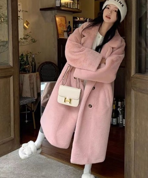 Ritzy（リッツィー）の「もこもこ オーバーサイズ 中綿チェスター