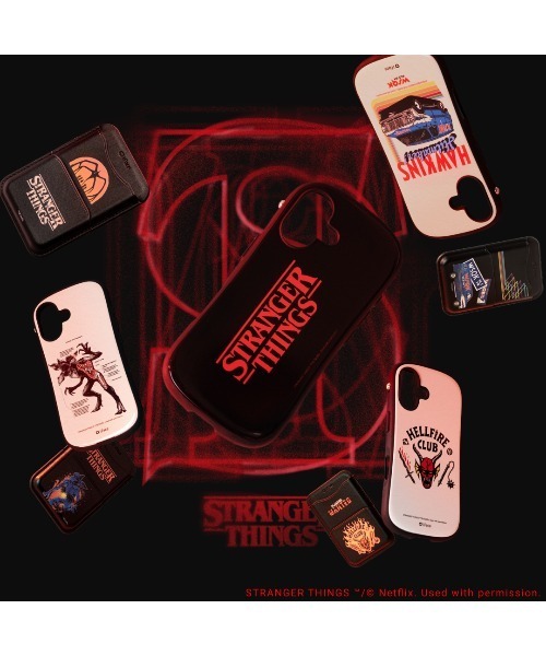 Netflixシリーズ「ストレンジャー・シングス 未知の世界」 iFace