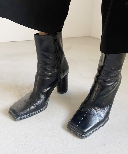 Ameri（アメリ）の「UNDRESSED DIMENSIONAL SQUARE BOOTS（ブーツ