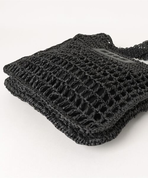 セール】ラフィアネット ロゴトートバッグ（トートバッグ）｜MSGM KIDS