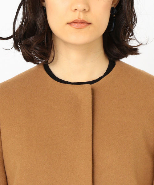 SHIPS（シップス）の「MANTECOノーカラーコート◇（その他アウター