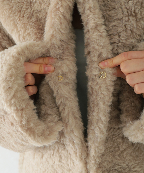 Deuxieme Classe（ドゥーズィエムクラス）の「TEDDY BOA ジャケット