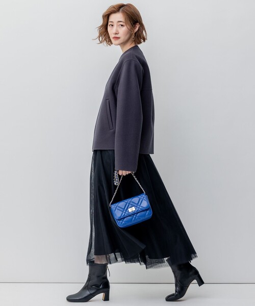 23区（ニジュウサンク）の「ウールリバー ショート ブルゾン（ノー