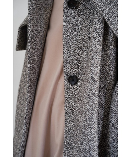 CLANE（クラネ）の「クラネ CLANE / ビッグカラーフレアコート BIG