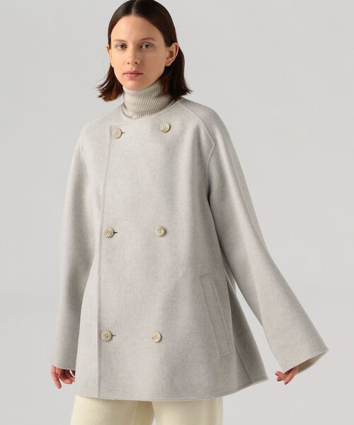 TOMORROWLAND （トゥモローランド）の「□ウールダブルフェイス カラー