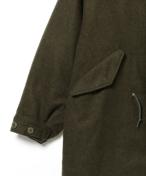 BEAMS（ビームス）の「BEAMS / 中綿 ウール モッズ コート（モッズ