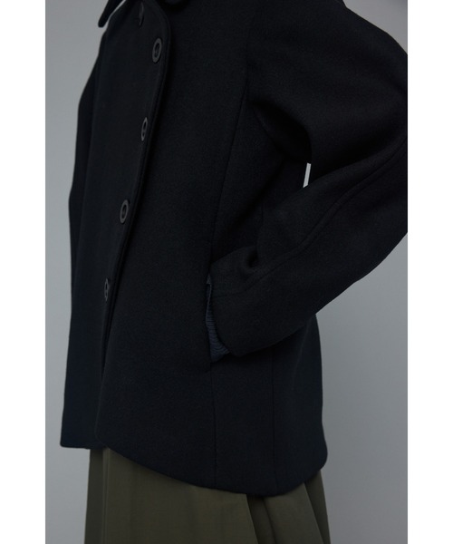 HeRIN.CYE（ヘリンドットサイ）の「Round body wool coat ラウンド