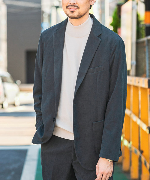 セール】LIFE STYLE TAILOR コーデュロイコンフォータブルジャケット