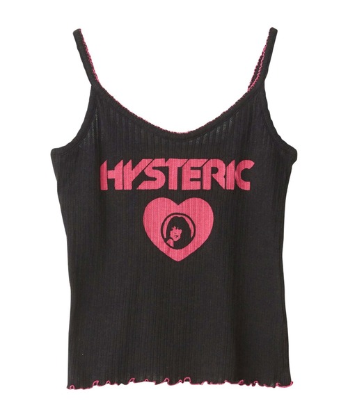 HYSTERIC GLAMOUR キャミソールニット 花ボタン カラフル HYSTERIC