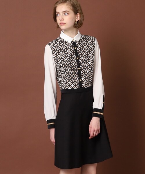 DRESSTERIOR（ドレステリア）の「◇オーバーラップサークルシャツ