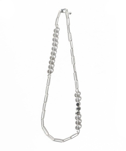 BLANC IRIS / 3WAYクォーツシルバーネックレス《ESTNATION EXCLUSIVE