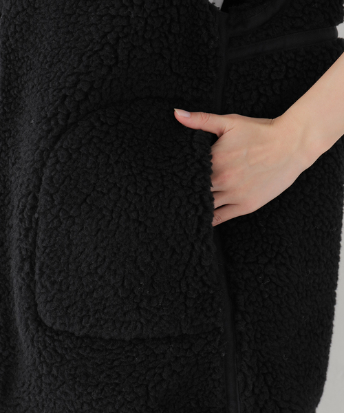 セール】【KURO/クロ】ボア B3 ベスト（ブルゾン）｜KURO（クロ）の