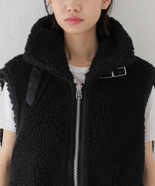 セール】【KURO/クロ】ボア B3 ベスト（ブルゾン）｜KURO（クロ）の