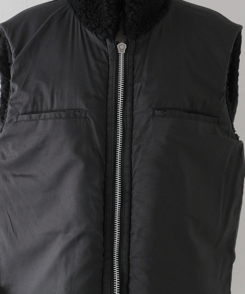 セール】【KURO/クロ】ボア B3 ベスト（ブルゾン）｜KURO（クロ）の