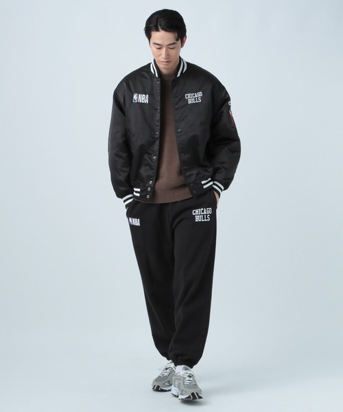 NBA（エヌビーエー）の「【NBA】刺繍ウォームアップジャケット