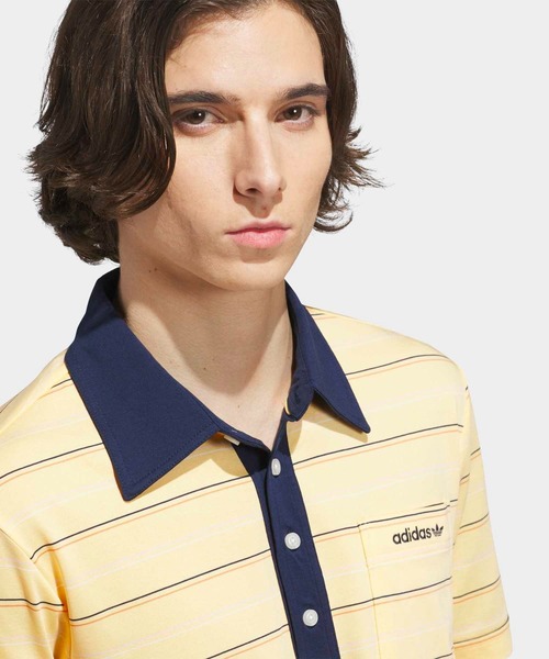 オリジナルス アーカイブ ストライプ ポロ【adidas Golf/アディダス