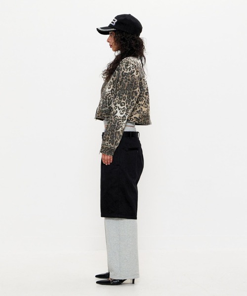 BEEDEN（ビーデン）の「LEOPARD PRINT JAKET（デニムジャケット）」 - WEAR