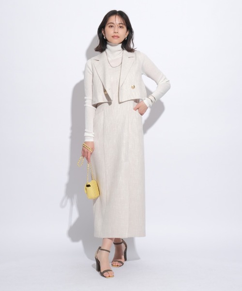 Mystrada（マイストラーダ）の「ストレートキャミワンピース