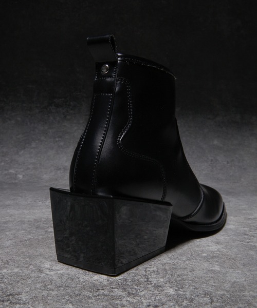High sole heel boots / ハイソールヒールブーツ(牛革)（ブーツ