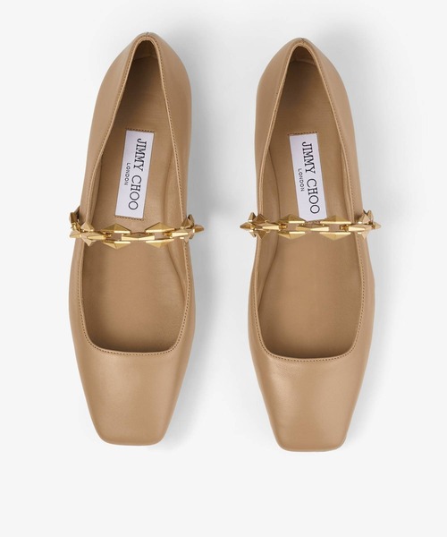 JIMMY CHOO（ジミーチュウ）の「DIAMOND TILDA FLAT（バレエシューズ