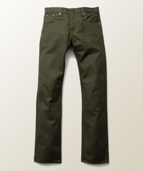 Levi's（リーバイス）の「502/レギュラーストレート/オリーブグリーン