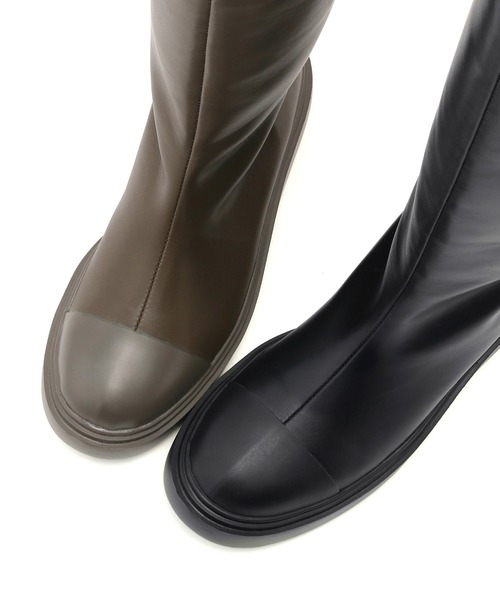 ADAM ET ROPE'（アダムエロペ）の「トラックソールロングブーツ