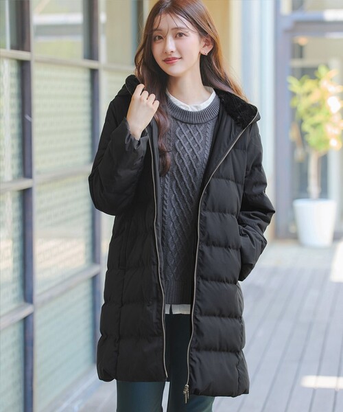 ミリオ ラコステ コート ダウン 新古品 フード ブラック XL ミリオ様