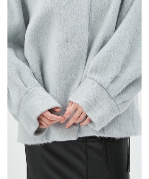 FRAY I.D（フレイアイディー）の「モヘヤシャギーハーフコート（その他