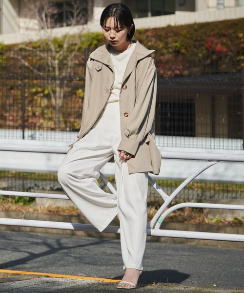 未使用級 アンプレガント ショートコート フリーサイズ 2024 未使用級