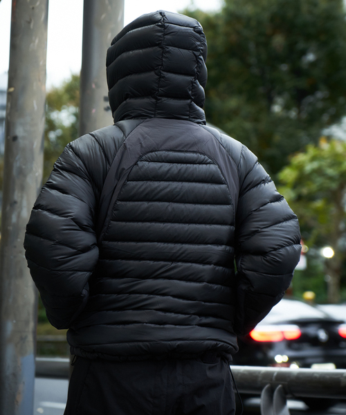 SAN SAN GEAR / サン サン ギア】PANELED PUFFER JACKET（ダウン