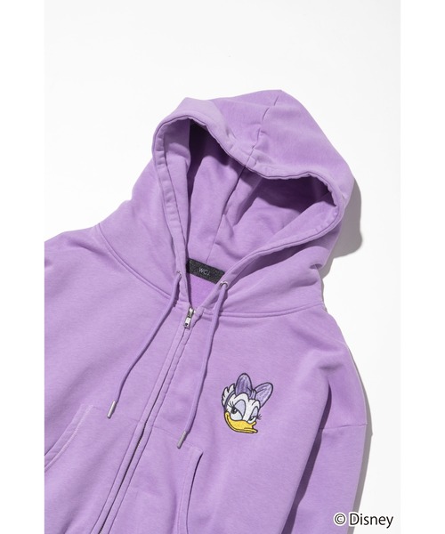 Disney / EMBROIDERY ZIP HOODIE（パーカー）｜WCJ（ダブルシージェイ