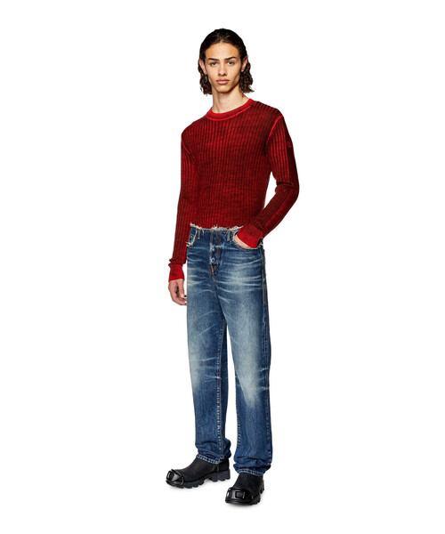 DIESEL（ディーゼル）の「メンズ ニット オールオーバープリント