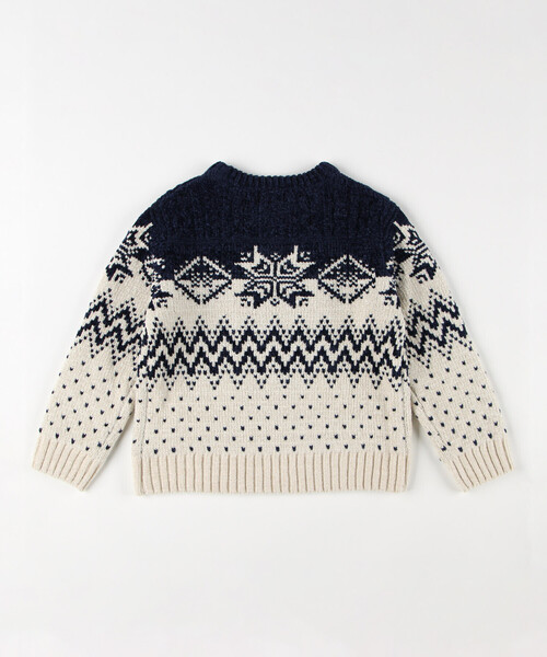 セール】雪柄プルオーバーニット（ニット/セーター）｜COMME CA ISM