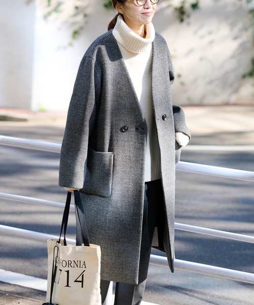 FRAMeWORK（フレームワーク）の「ミニチェックコート（その他アウター