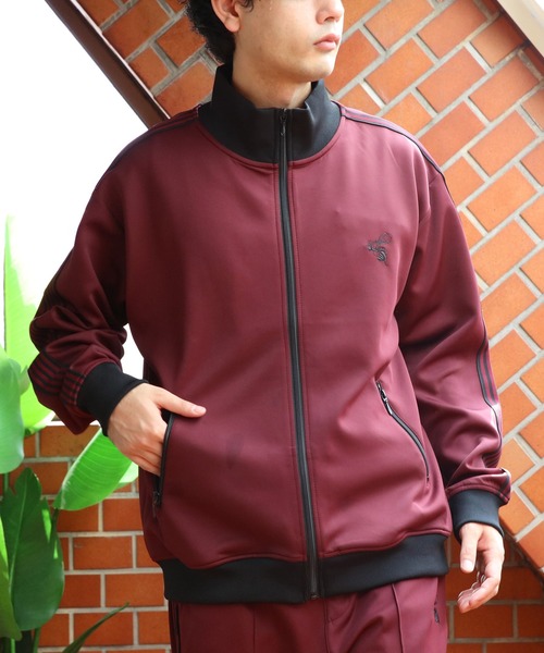 セール】蜂 刺繍 サイドライン トラックジャケット（ジャージ）｜8