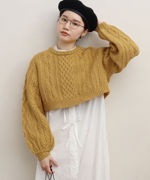 fig London（フィグロンドン）の「SHETLAND bolero（カーディガン