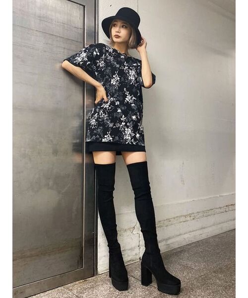 タンクバルキーロングブーツ（ブーツ）｜EMODA（エモダ）の